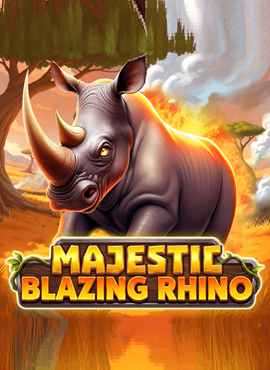 Majestic Blazing Rhino