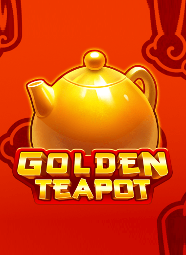 Golden teapot